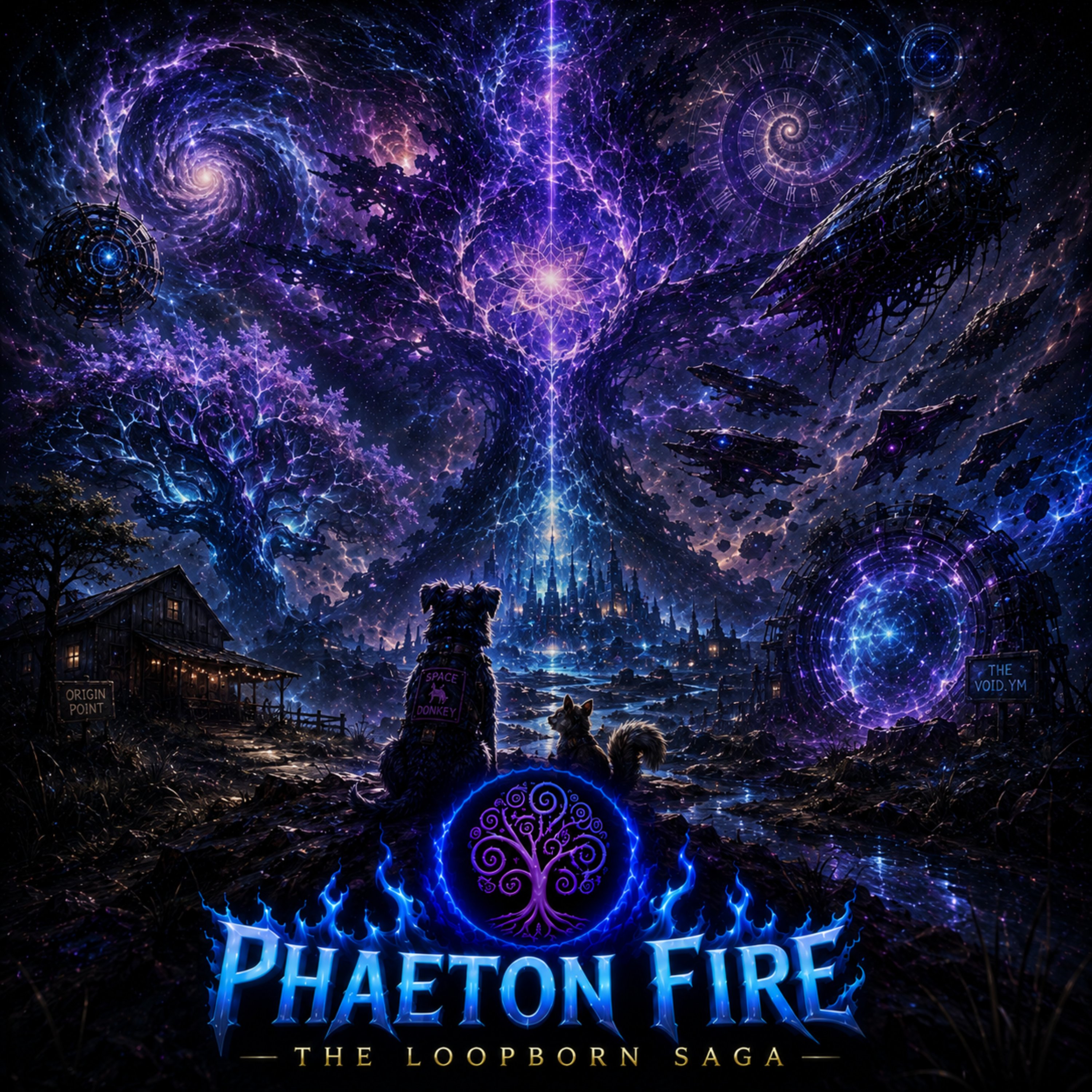 Phaeton Fire — The Loopborn Saga album art